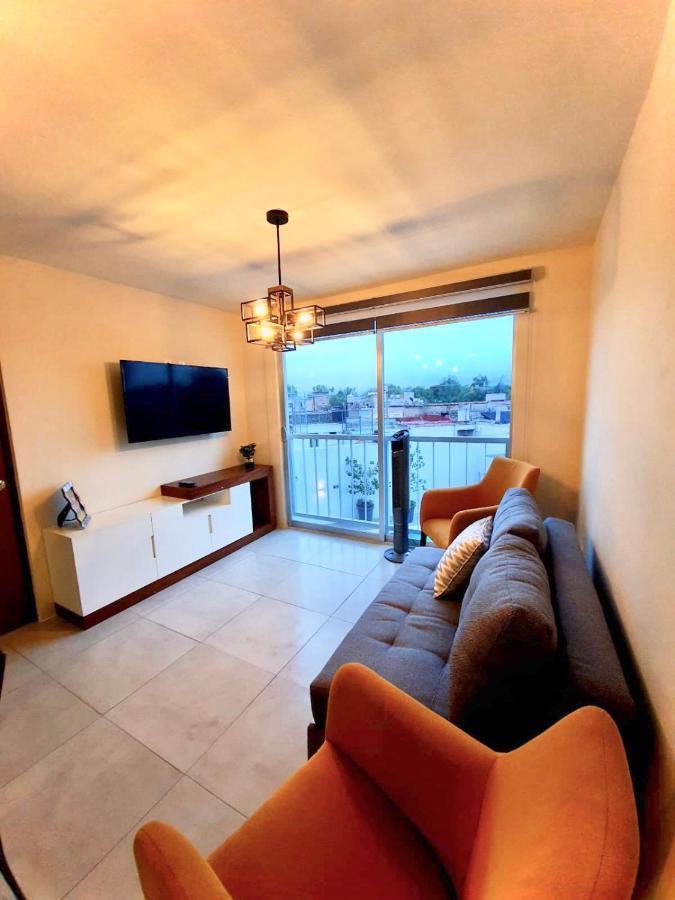 Ferienwohnung Departamento Nuevo Y Centrico Con Ambiente Familiar En Guadalajara Exterior foto