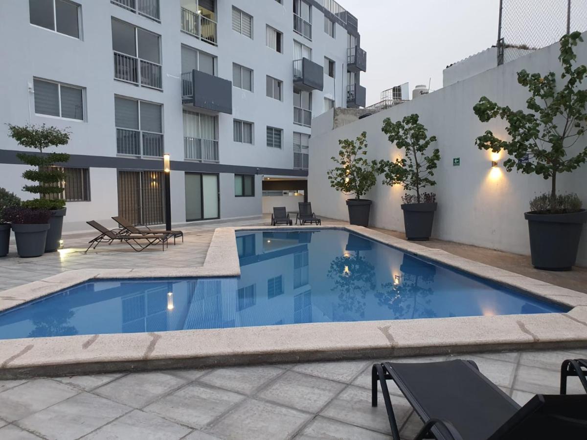 Ferienwohnung Departamento Nuevo Y Centrico Con Ambiente Familiar En Guadalajara Exterior foto